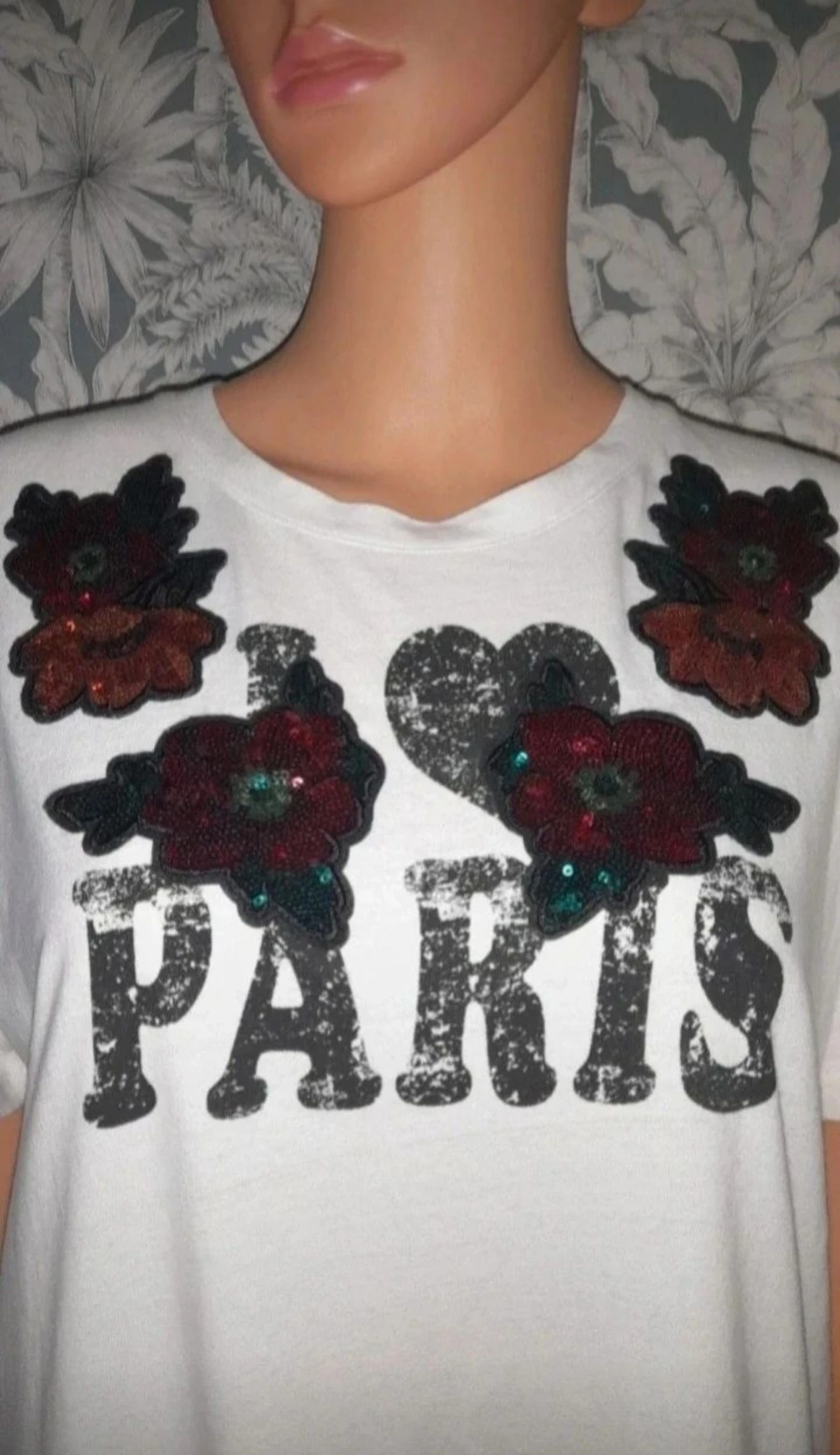 Maje Paris Toulouse model ecru t-shirt size 2 – photo 2